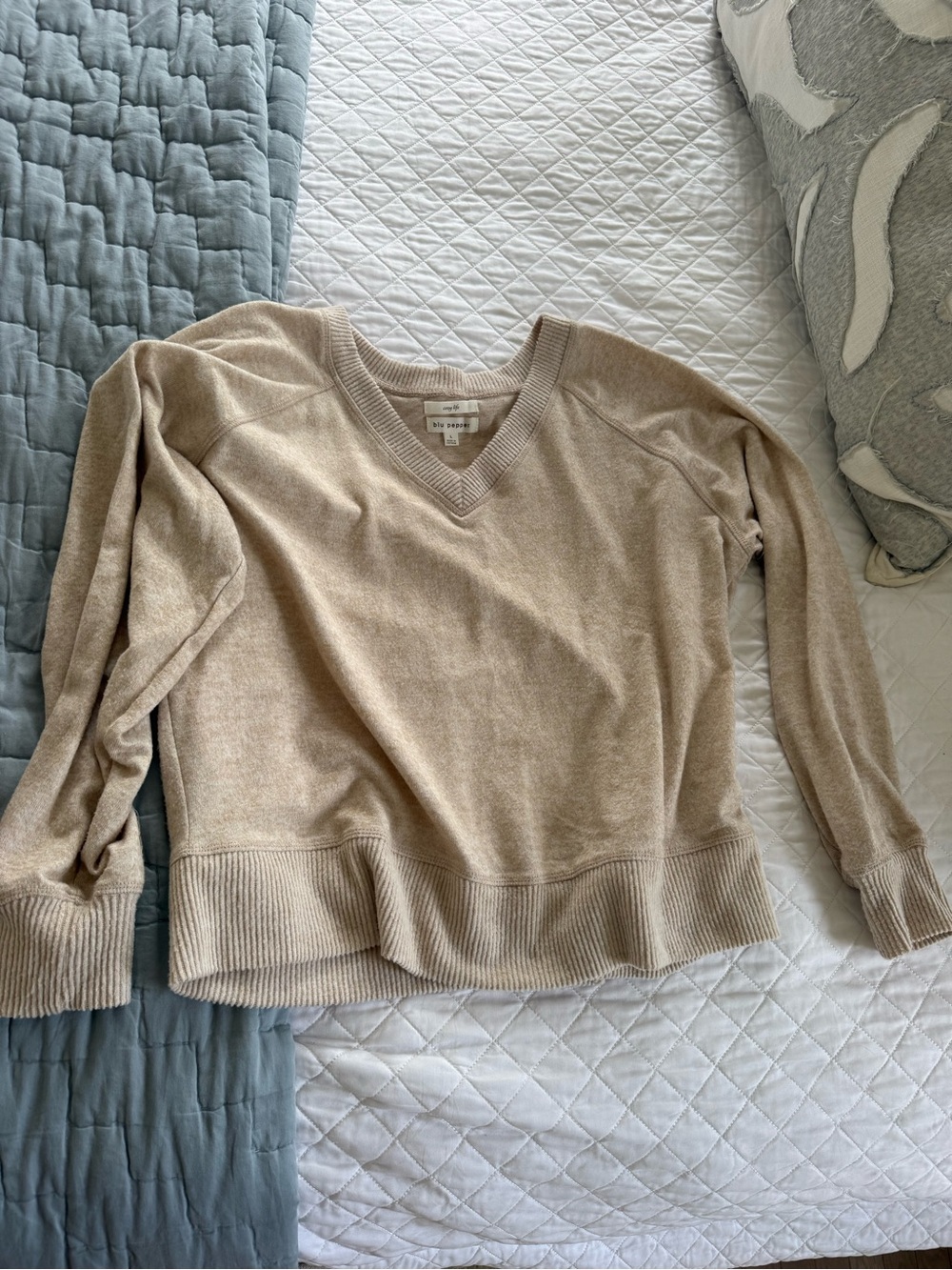 Blu Pepper Sweat Set khaki - Picture 2 of 6